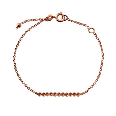 Perlisien bracelet n°11 -14 carat pink goldfilled and pearls