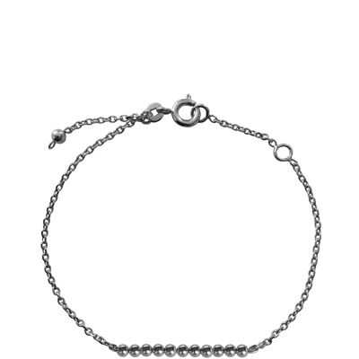Bracelet Perlisien n°11 -Argent massif 925 et perles