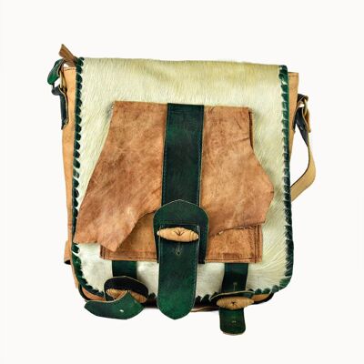 Borsa in pelle 'Amal' naturale