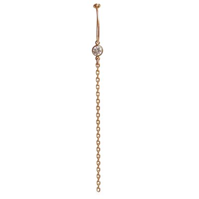 Vendôme Creole -14k Rose Goldfilled and Rose Gold Plated Chain