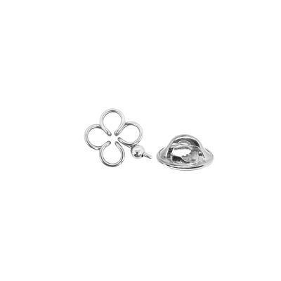 Pin's my Little Clover -Solid silver 925