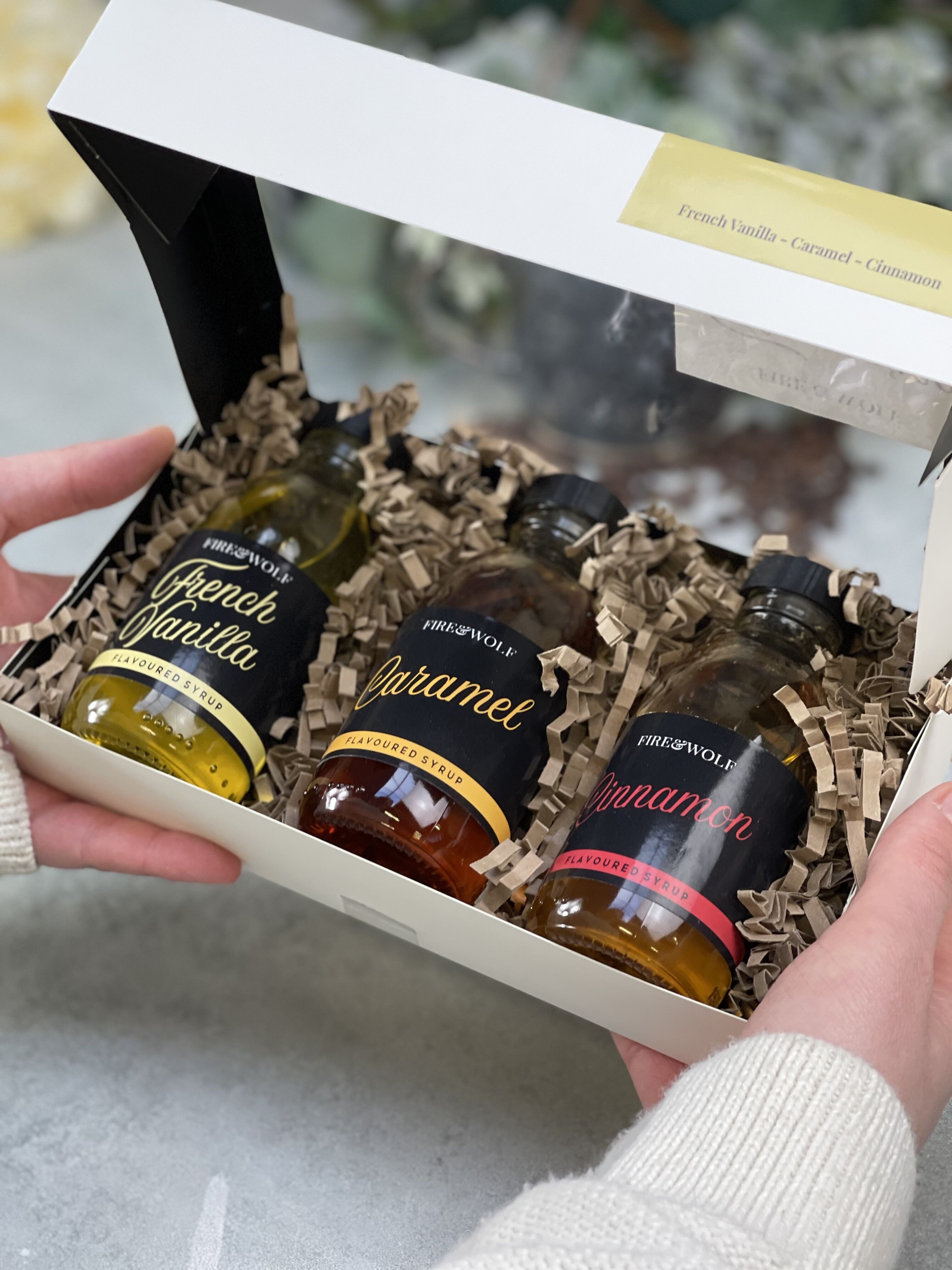 Buy wholesale Coffee Syrup Classic Selection Box Caramel, Cinnamon