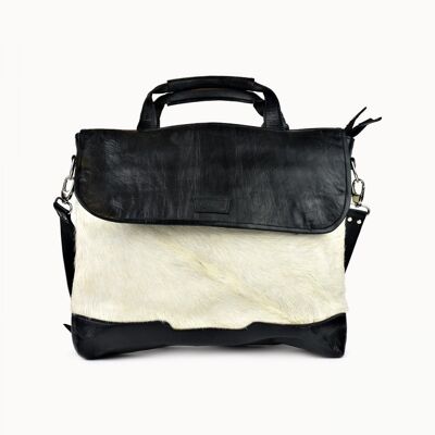 Leather Bag "Rana" black