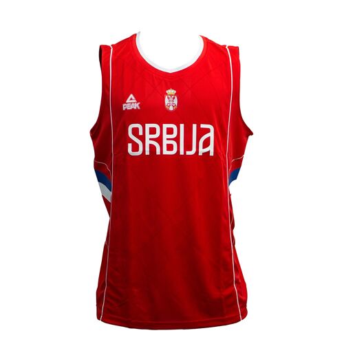 Peak Serbia womens national basketball team jersey for - red