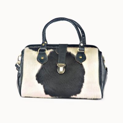 Sac en cuir 'Frou' noir