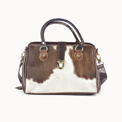 Leather Bag 'Frou' brown