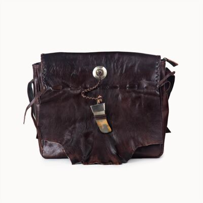 Leather Bag 'Zulu' brown