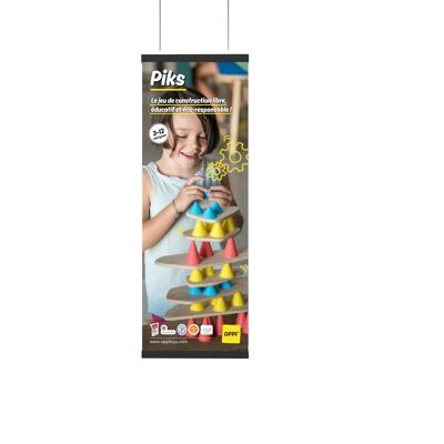 Piks® POS Showcase/Kakemono