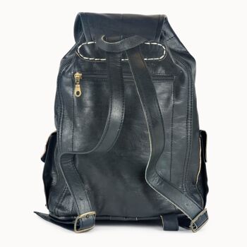 Sac à dos en cuir 'Mädl' noir 2