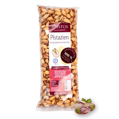 Pistaches naturelles torréfiées Aristos 500 g