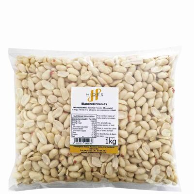 Bulk Blanched Peanuts (1kg)