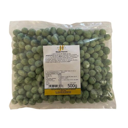 Bulk Wasabi Peanuts 500g