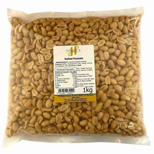 Bulk Roasted & Salted Peanuts 1kg