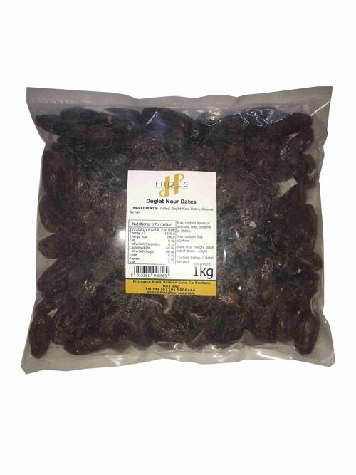 Bulk Deglet Nour Dates 1kg