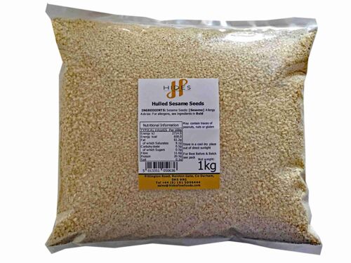 Bulk Sesame Seeds (Hulled) 1kg