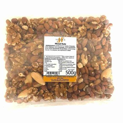 Noix mélangées en vrac 500g