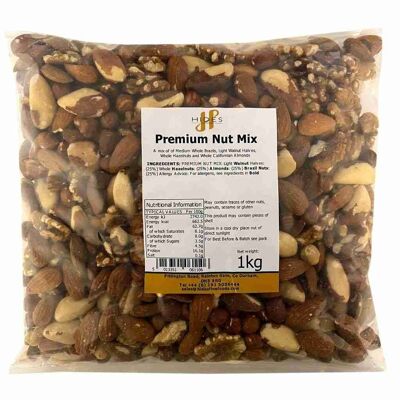 Mezcla de Frutos Secos Premium Granel 1kg