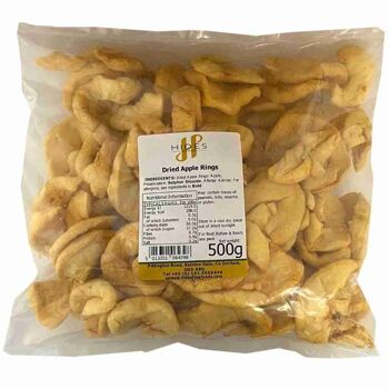 Rondelles de pommes séchées en vrac (500g) 1