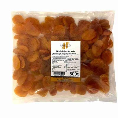 Bulk Whole Dried Apricots 500g