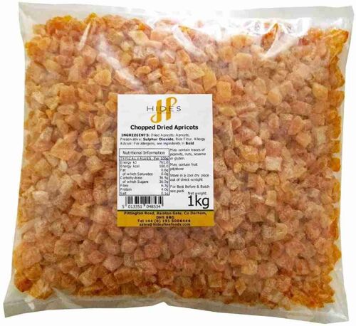 Bulk Chopped Dried Apricots (1kg)