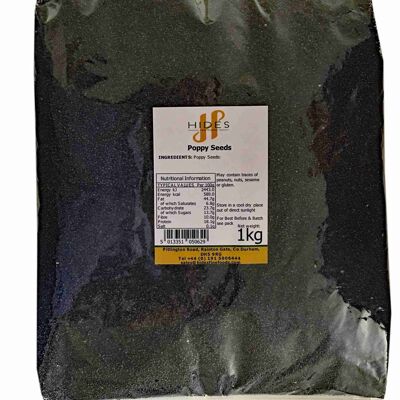 Graines de pavot en vrac 1kg