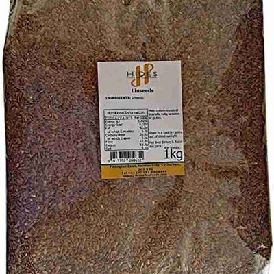 Semillas de lino a granel 1kg