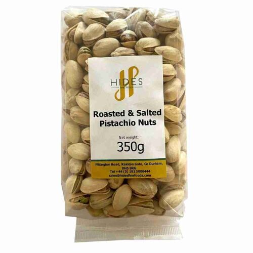 Bulk Roasted & Salted Pistachio Nuts 350g
