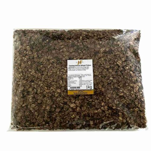 Bulk Toasted Malted Wheat Flakes 1kg