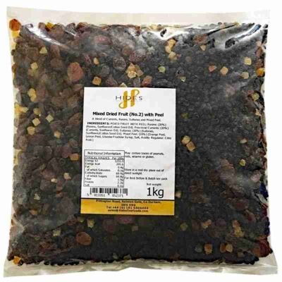 Bulk Mixed Dried Fruit with Peel 1kg