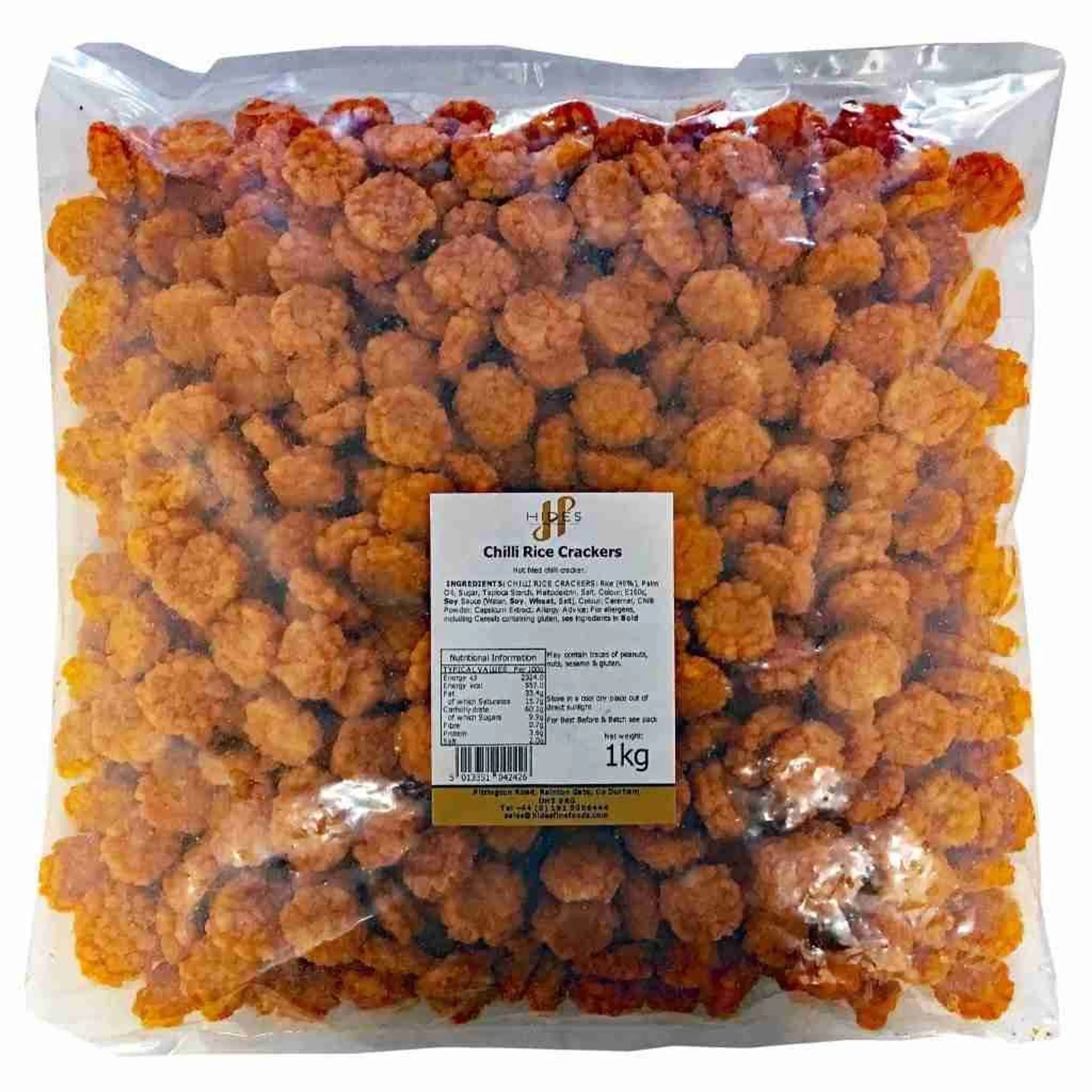 Round Chili Rice Rackers Buy wholesale Bulk Chilli Rice Crackers 1kg