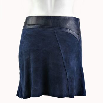 Mini jupe 'Elegance' bleu 2