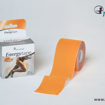 Energytape - Premium Kinesiotapes aus Viskose - verschiedene Farben - neon-orange
