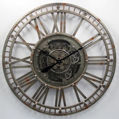 Wall clock Max industrial 90 cm