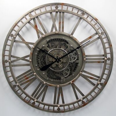 Reloj de pared Max industrial 90 cm