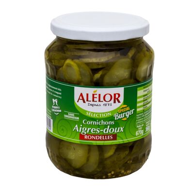 Sweet and Sour Pickles in Slices 72CL - 360G