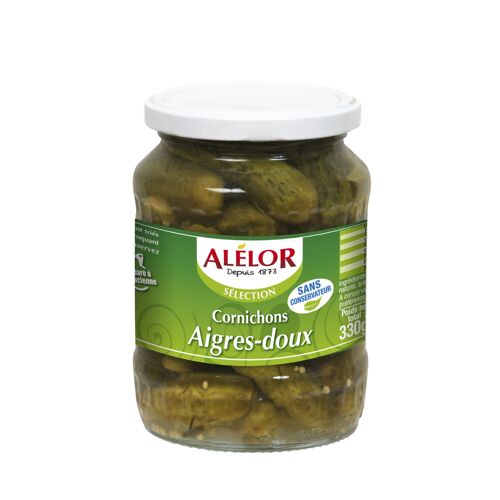 Cornichons aigres-doux 37CL - 185G