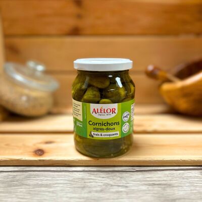 Cornichons aigres-doux 37CL - 185G