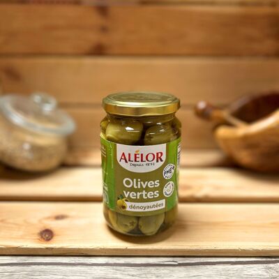 Pitted Green Olives 37 CL - 160G