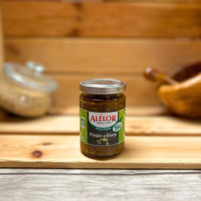 Pesto de Aceituna Ecológico 120G