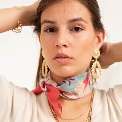 Red Feminae Scarf