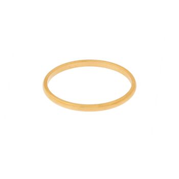 BAGUE BASIC RONDE PETITE - TAILLE 17 - OR
