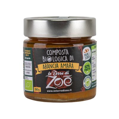 Italienische Bitterorangen-Bio-Kompott 260g