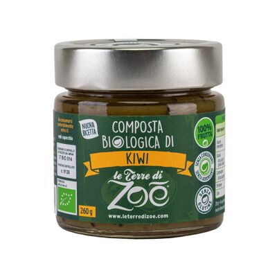 Italian Kiwi Organic Compotes 260g
