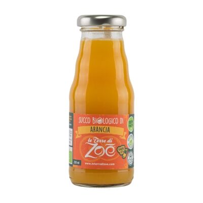 Italian Organic Juice Orange 100% 200 ml