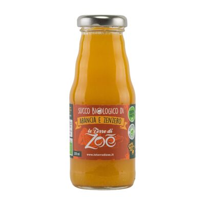 Italian Orange and Ginger Organic Juice 200 ml