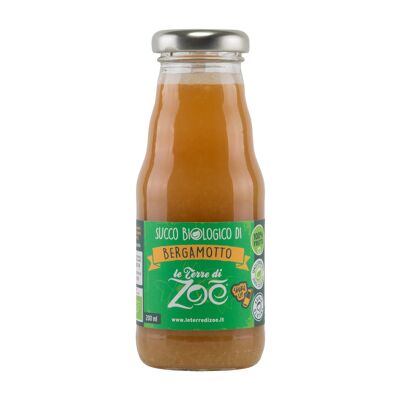 Zumo de Bergamota Italiana 100% Ecológico 200 ml