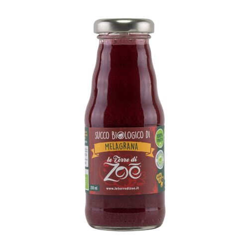 Italian Pomegranate 100% Organic Juice 200 ml
