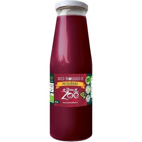Italian Pomegranate 100% Organic Juice 700 ml