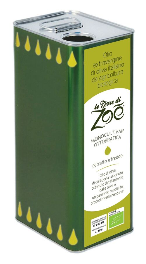 Organic ExtraVirgin Olive Oil 5000ml