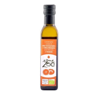 Bio-Olivenöl extravergine mit Orangengeschmack 250ml